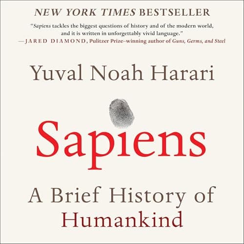 Sapiens audiobook cover
