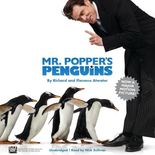 Mr. Popper's Penguins audiobook cover
