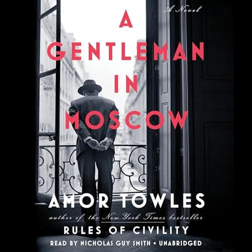 A Gentleman in Moscow audiobook cover