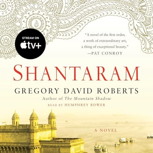 Shantaram audiobook cover