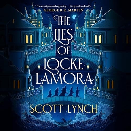 The Lies of Locke Lamora audiobook cover
