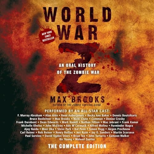 World War Z audiobook cover