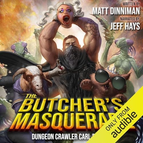 The Butcher’s Masquerade audiobook cover