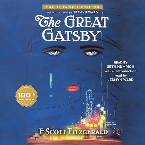 The Great Gatsby audiobook cover