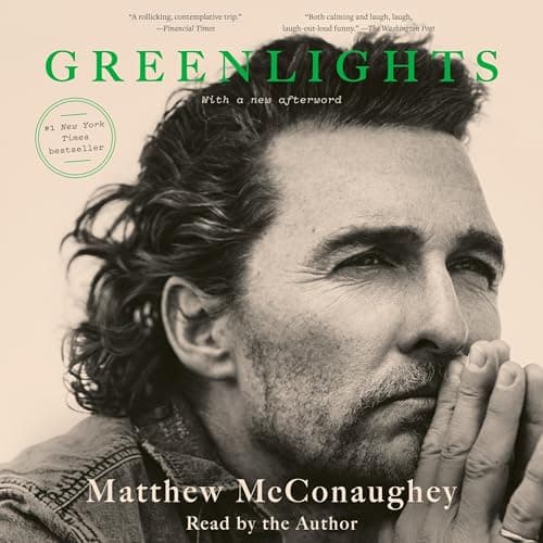 Greenlights audiobook cover