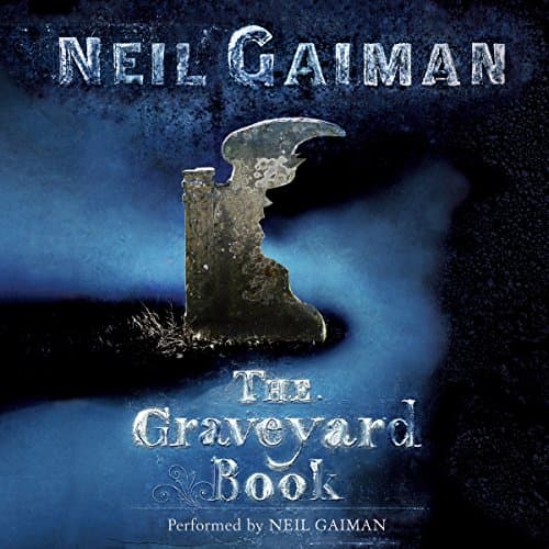 The Graveyard Book audiobook cover