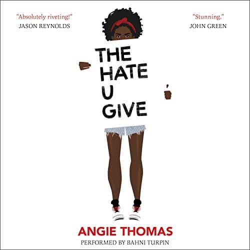 The Hate U Give audiobook cover