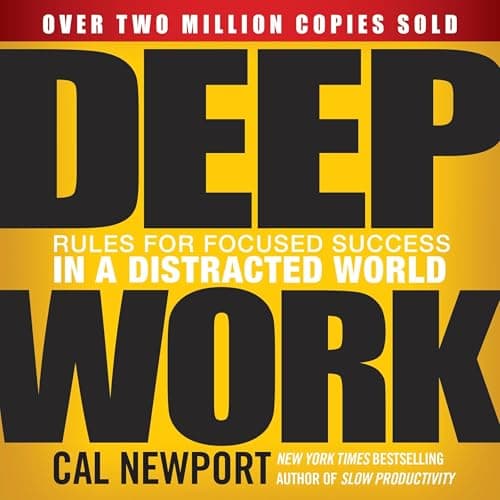 Deep Work audiobook cover