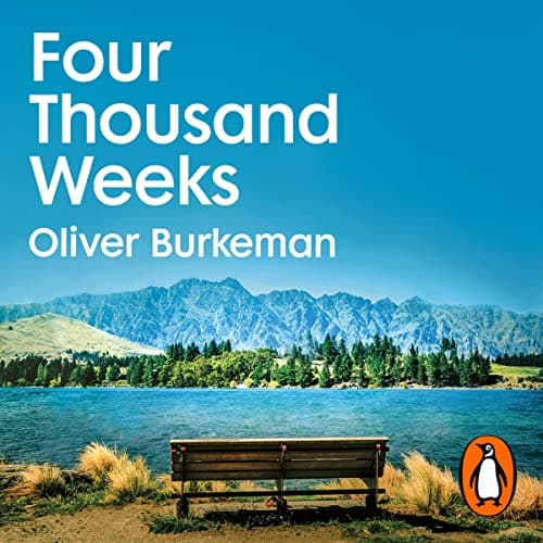 Four Thousand Weeks audiobook cover