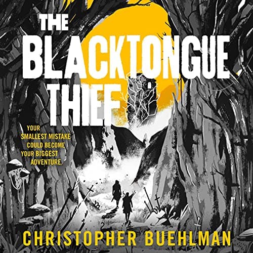 The Blacktongue Thief audiobook cover